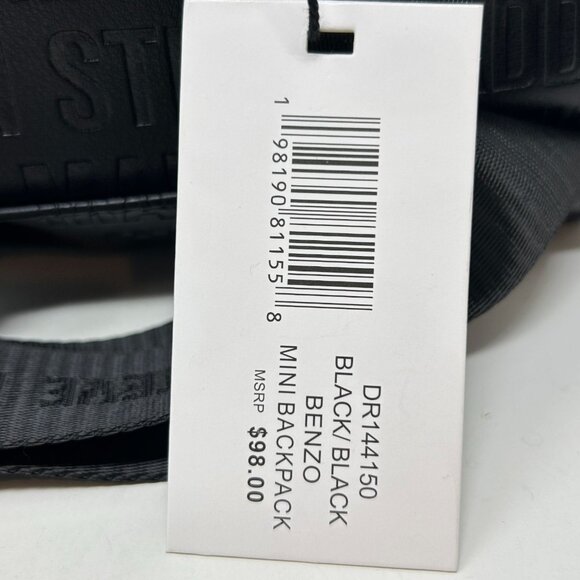 Steve Madden Embossed Logo Mini Backpack With Multiple Pockets Adjustable Straps main image 6